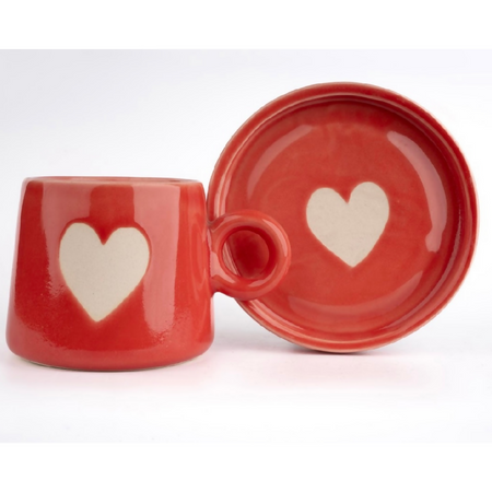Simply Soho Ember Heart Mug