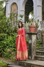 Gajri Kalyani Silk Woven Design Saree - Priyalaxmi
