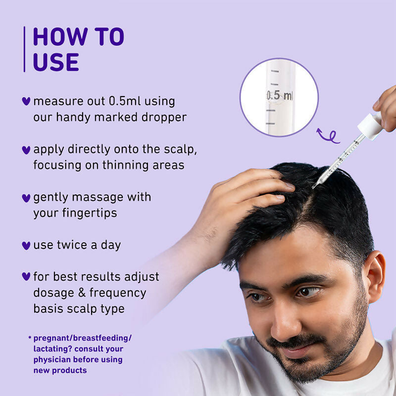 Plum Rosemary & 3% Redensyl Hair Growth Serum - Distacart
