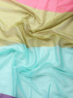 Ahalyaa Women's Traditional Semi Stitch Saree - Blue