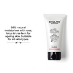Brillare Age Revival Natural Moisturiser Cream with Indian Rose and Lotus