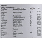 Nagarjuna Ayurveda Ashwagandhaadi Lehyam Ingredients