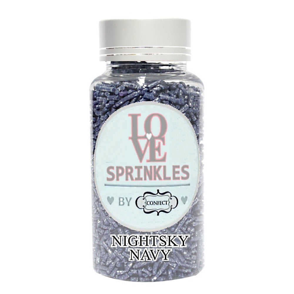 confect navy vermicelli sprinkles br b 90 gms b