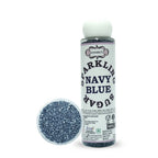 navy blue sparkling sugar100 gms