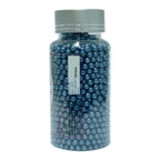 confect navy blue disco balls sprinkles 4 mm 120 gms