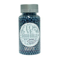 confect navy blue disco balls sprinkles 6 mm 120 gms