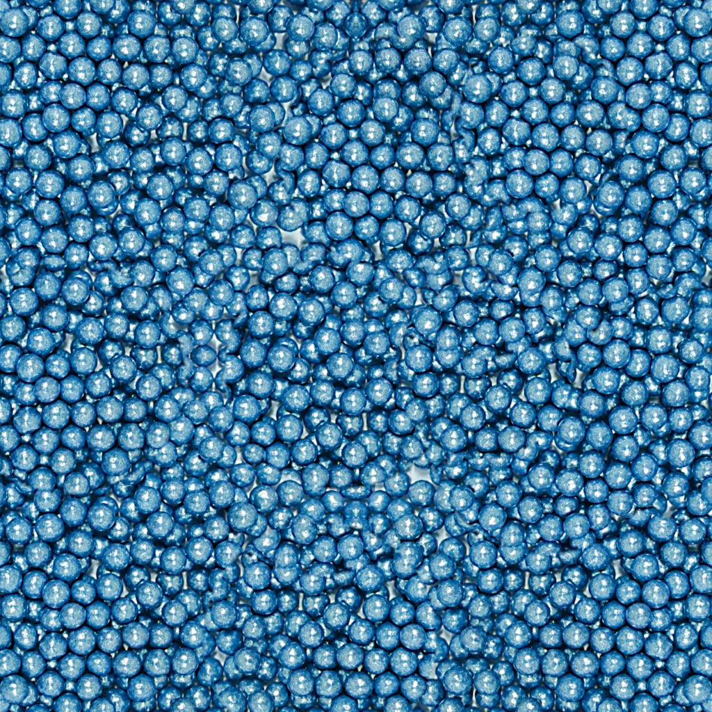 confect navy blue disco balls sprinkles 6 mm 120 gms