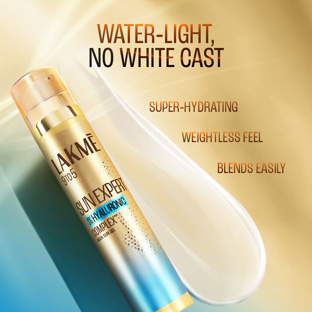 Lakme 9To5 Sun Expert 1% Hyaluronic Sunscreen, Spf 50 Pa+++