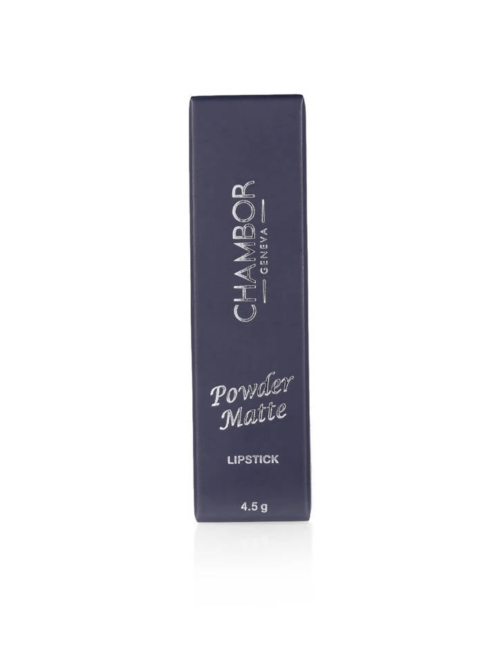 Chambor Orange Falmbe 175 Powder Matte Lipstick