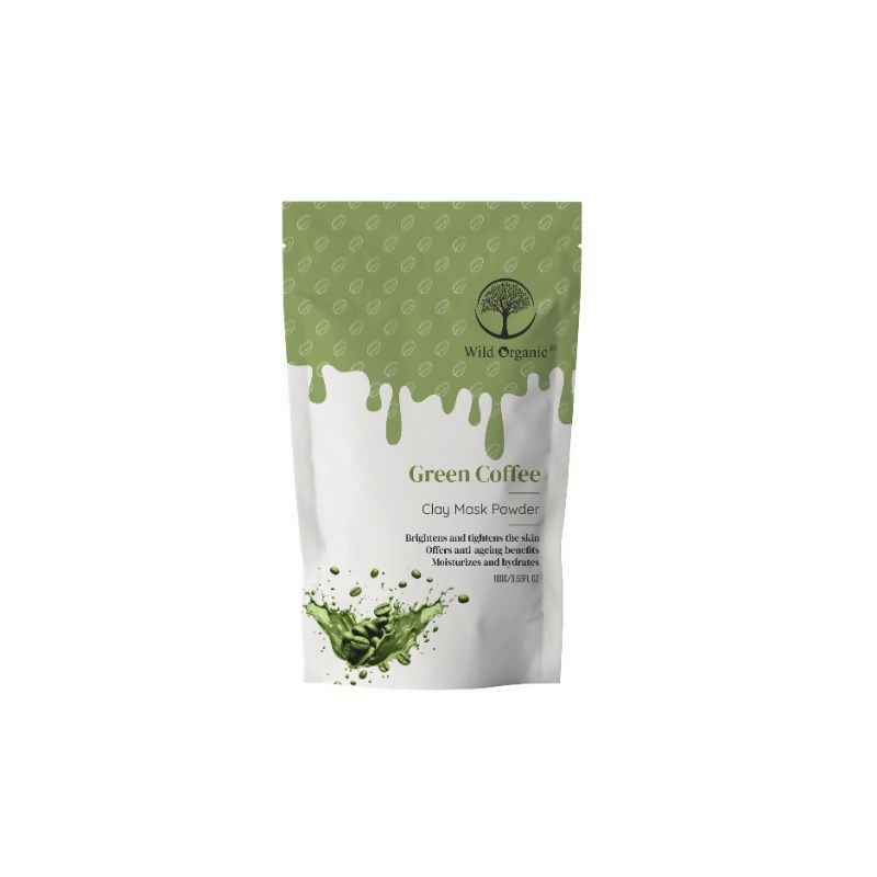 Wild Organic Green Coffee Clay Mask Powder