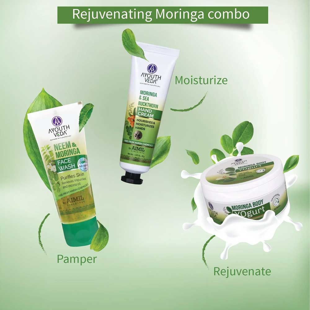 Ayouthveda Neem and Moringa Face Wash