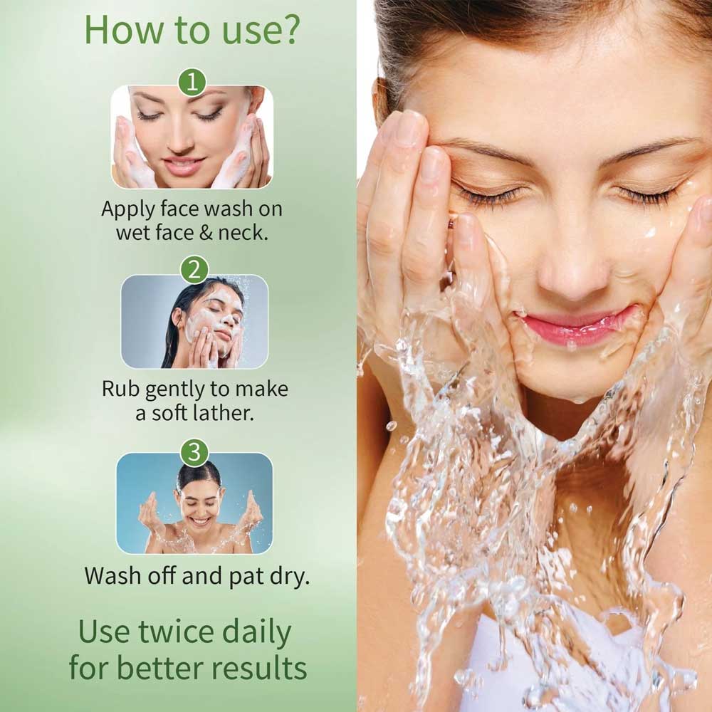 Ayouthveda Neem and Moringa Face Wash