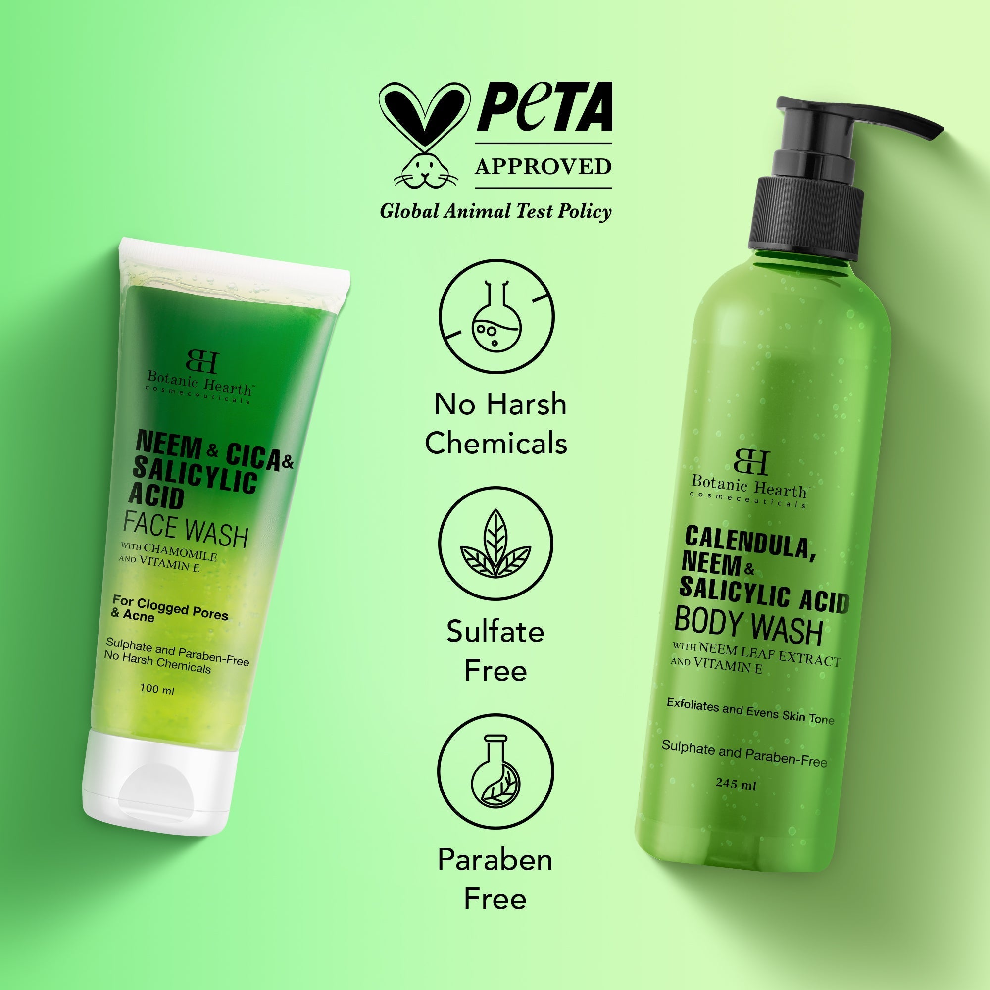 Botanic Hearth Neem & Salicylic Acid Bodywash & Facewash