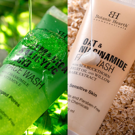 Botanic Hearth Neem, Cica & Salicylic Acid Face Wash with Oat & Niacinamide Face Wash