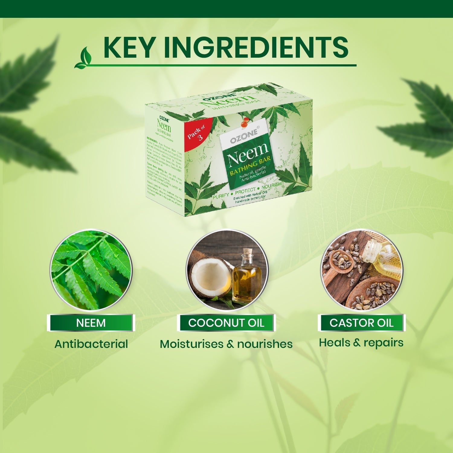 Ozone Neem Bathing Bar