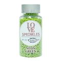 confect neon green vermicelli sprinkles 90 gms