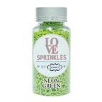 confect neon green vermicelli sprinkles 90 gms