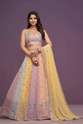 Lehenga Mart Designer Wedding Lehenga Choli For Women - Multicolor