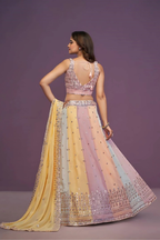 Lehenga Mart Designer Wedding Lehenga Choli For Women - Multicolor