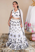 Lehenga Mart Designer Wedding Lehenga Choli For Women - White