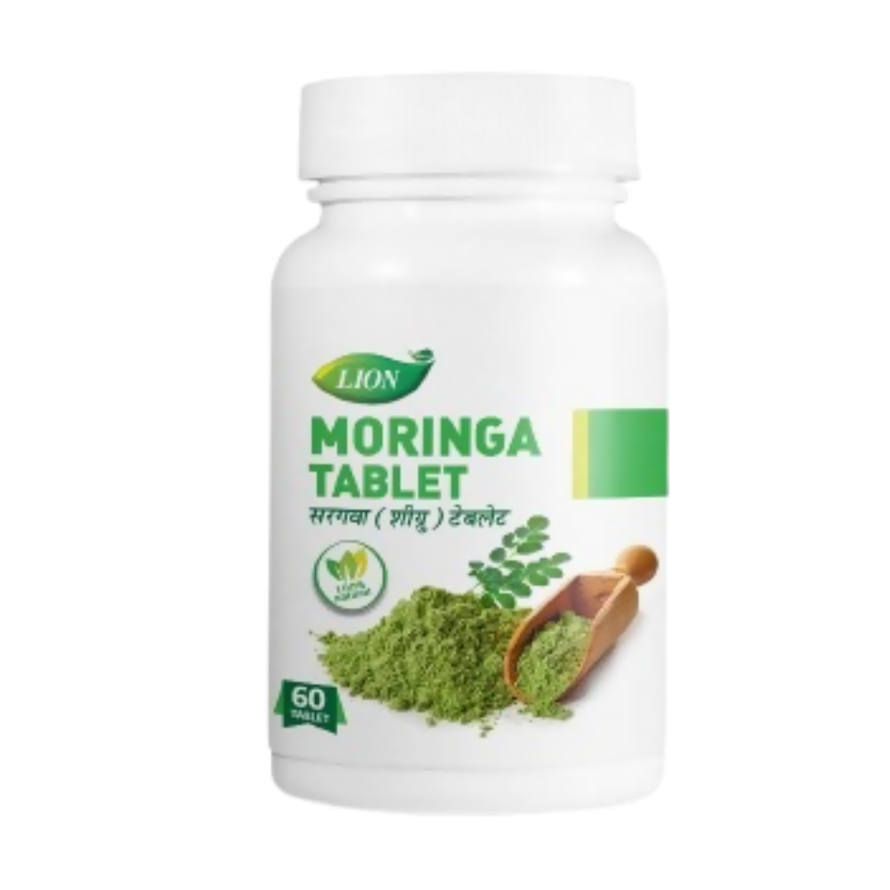 Lion Ayurveda Moringa Tablets (Saragava Shigru) - Distacart