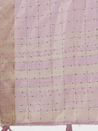 Shree Shyam Fashion Organza Light Pink Saree - Distacart