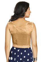 Aastha Fashion Women's Beige Art Silk Designer Traditional Readymade Blouse