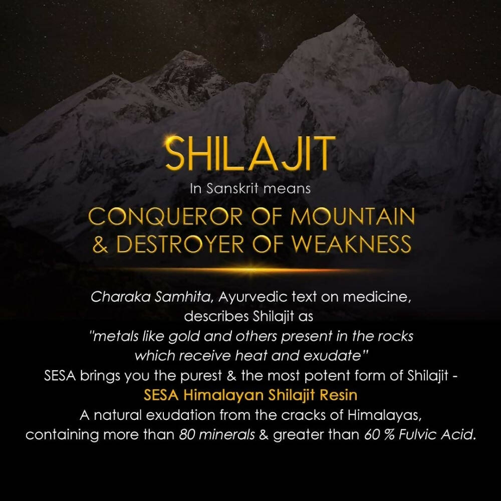 Sesa Wellness Himalayan Sj Resin - Distacart