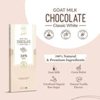 Aadvik Goat Milk Chocolate - Classic White - Distacart