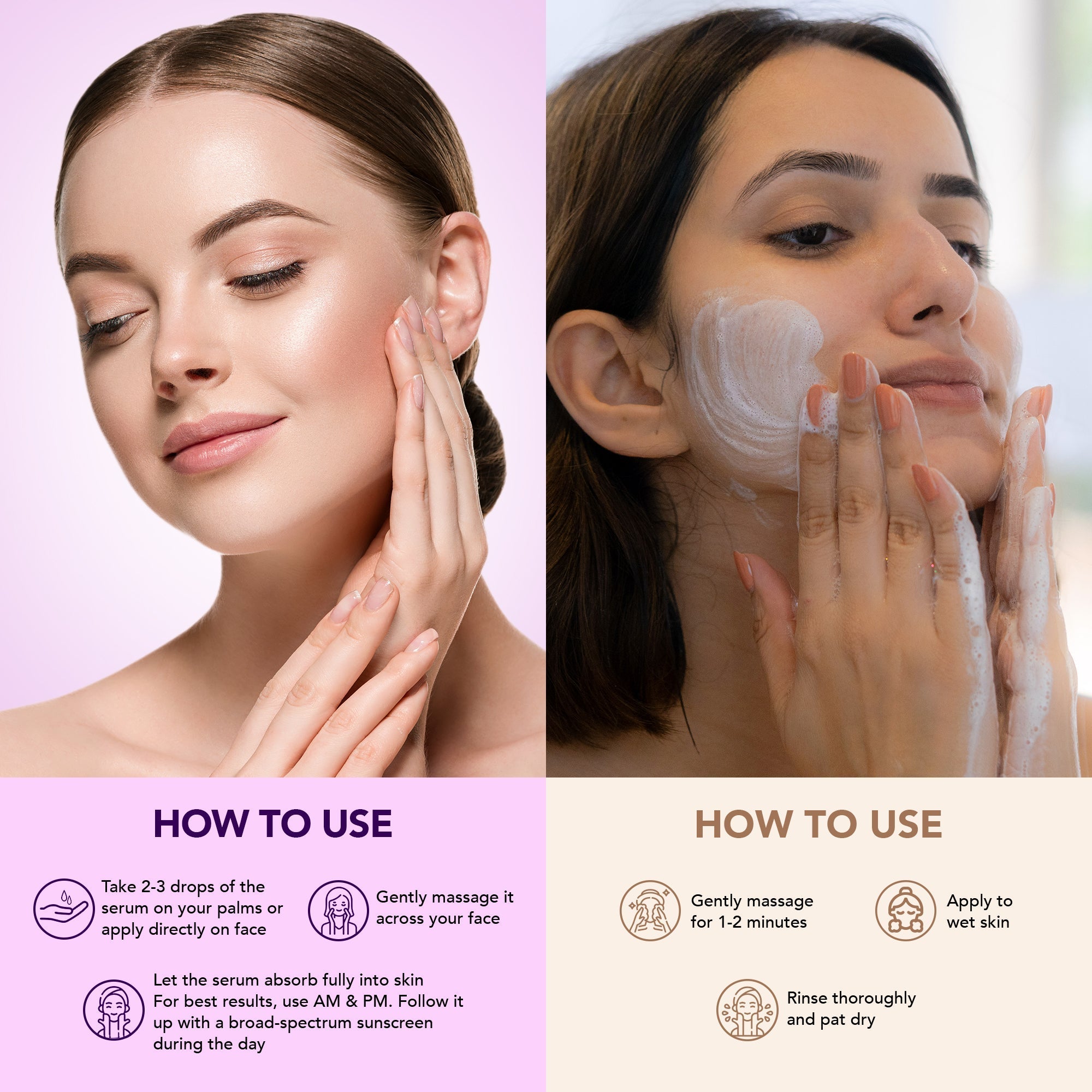 Botanic Hearth Niacinamide Face Serum with Oat & Niacinamide Face wash