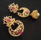 Designer 4 in 1 earrings