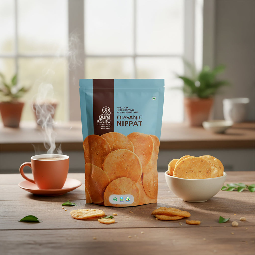 Pure & Sure Organic Nippat - Distacart