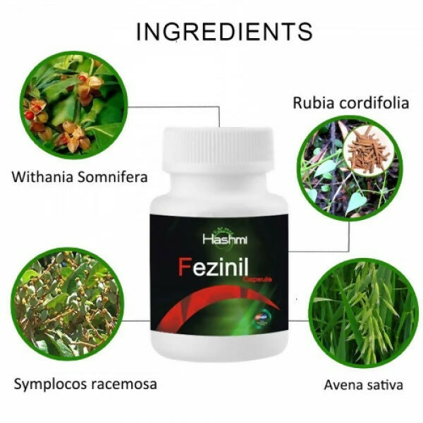 Hashmi Ayurvedic Fezinil Capsules For Women - Distacart
