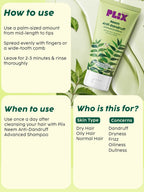 PLIX The Plant Fix Neem Advanced Anti-Dandruff Conditioner Reduces Dandruff, Dryness & Frizz