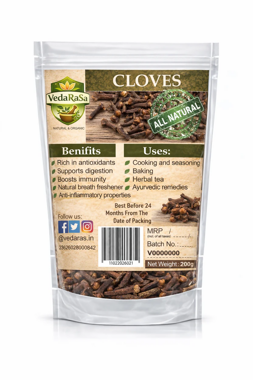 VedaRasa Raw Cloves (Laung)