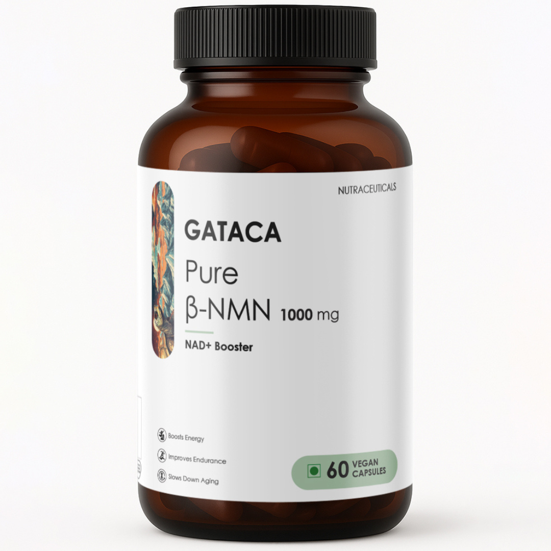 GATACA Pure β-NMN - 1000 mg Capsules, Backed by 21 Patents - Distacart