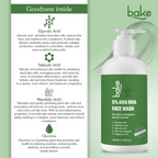 Bake 5% AHA BHA Face Wash With Salicylic Acid
