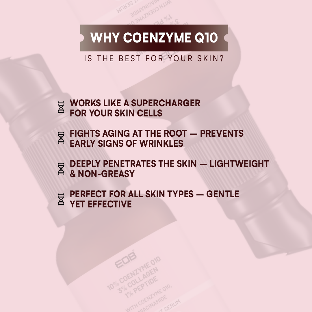 EOB Coenzyme Q10 Face Serum Day & Night Serum