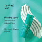 Foxtale Over Night Glow Mask For Glowing Skin, 4% Glycolic Acid & 3% Lactic Acid, Reduces Blackheads and Whiteheads