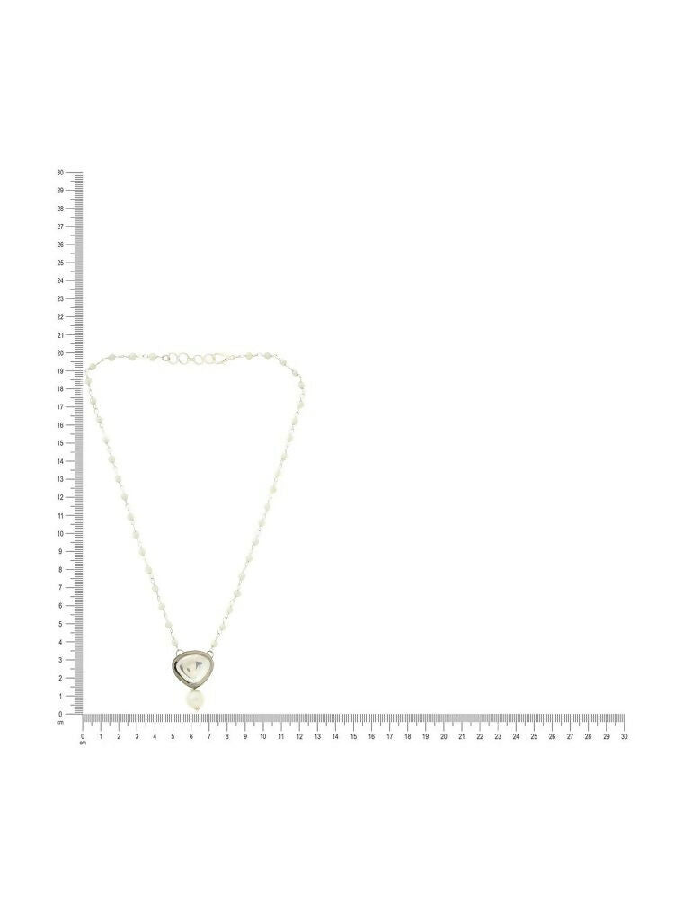 Beaded Kundan Necklace - Ruby Raang