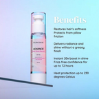 SUROSKIE Advance Glass Hair Serum For Shine & Frizz Control - Distacart