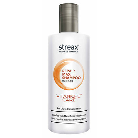 Streax Professional Vitariche Care Repair Max Shampoo