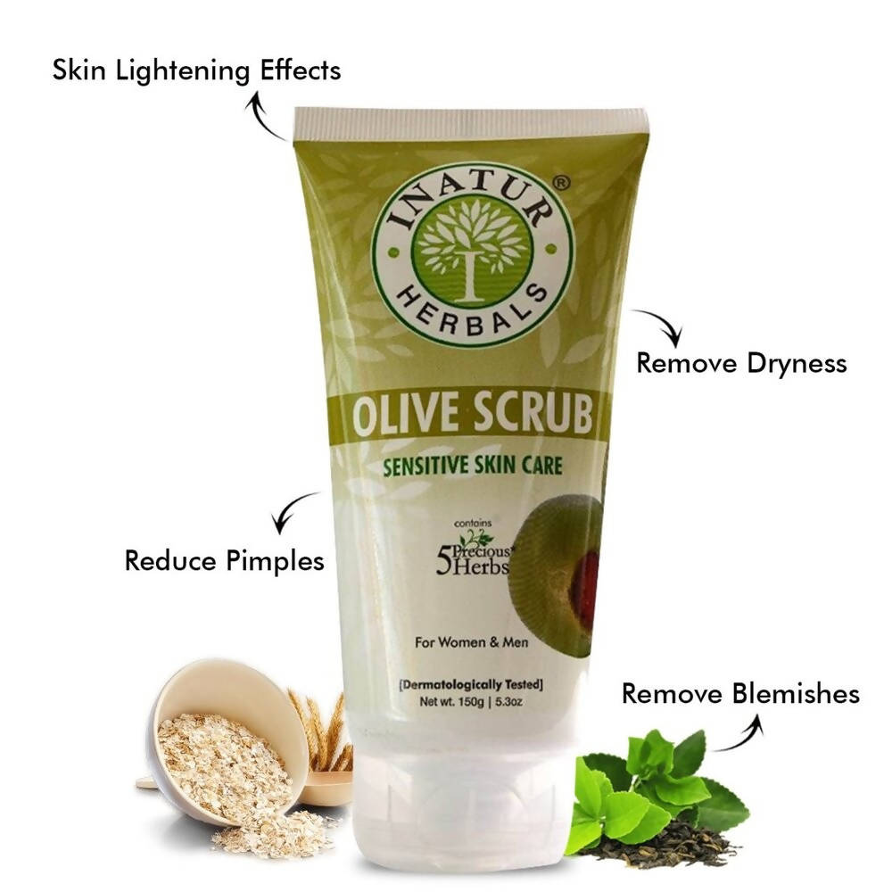 Inatur Olive Scrub
