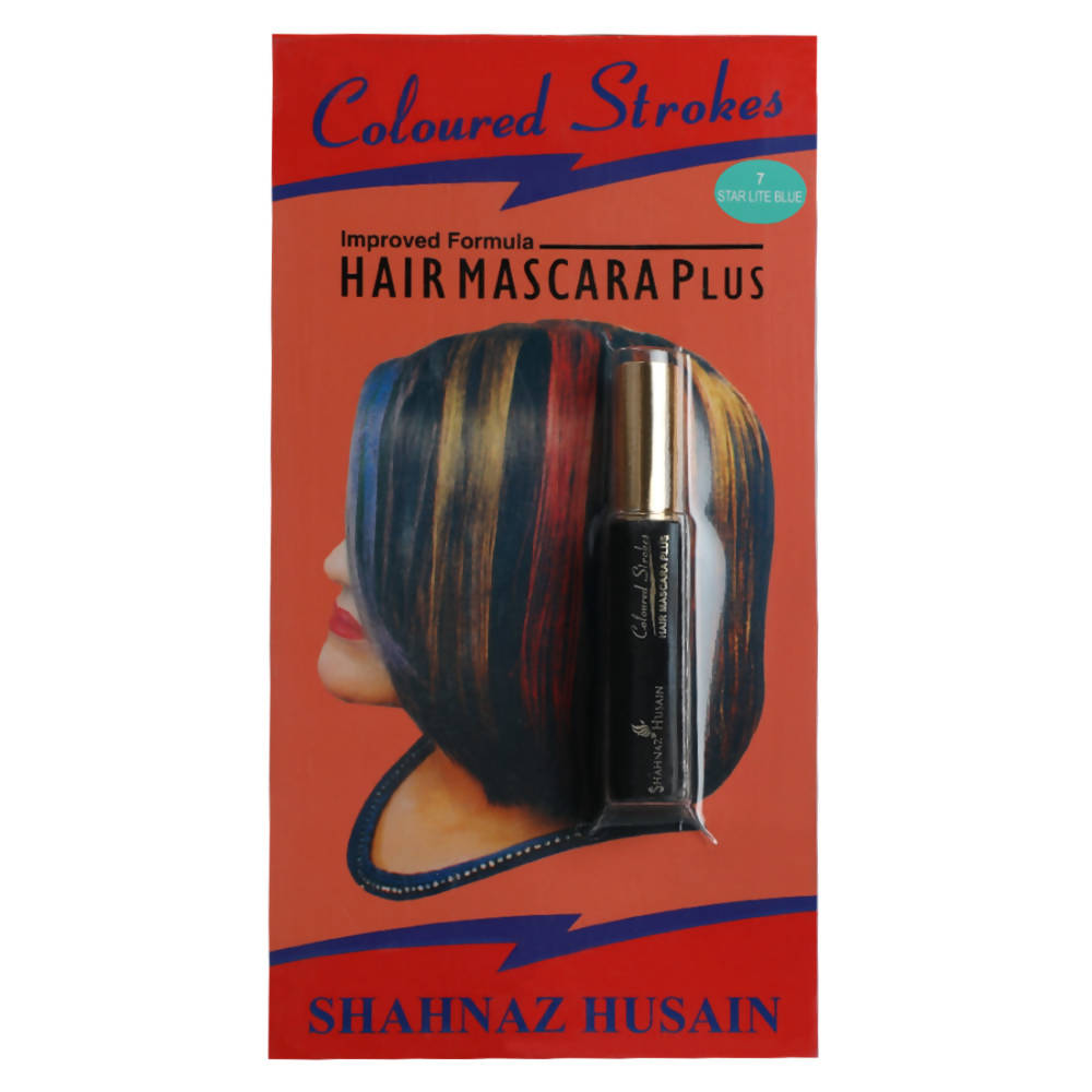 Shahnaz Husain Hair Mascara Plus Shade No.7 - Starlight Blue