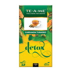 Teame Cardamom Turmeric Detox Infusion Bags - Distacart