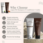 Satthwa Moroccan Argan Oil Shampoo & Conditioner Combo