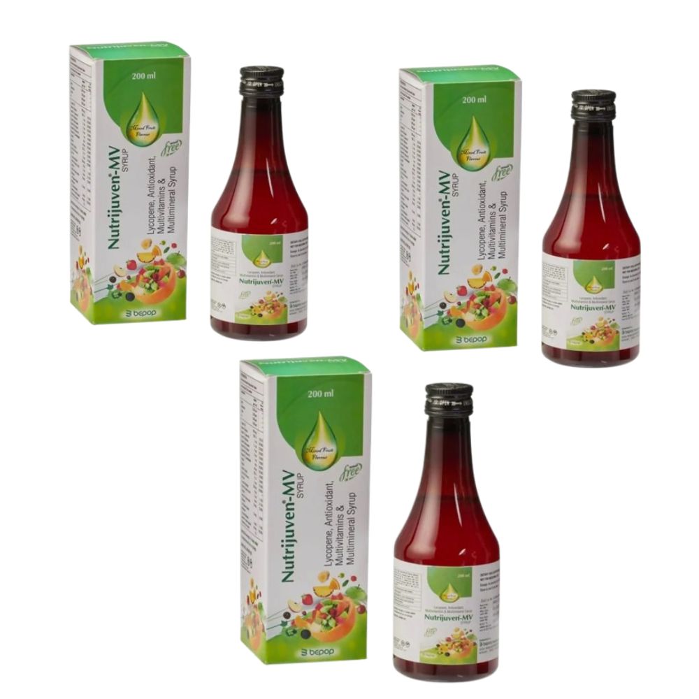 Nutrijuven - MV Syrup - Mixed Fruit Flavour - Distacart