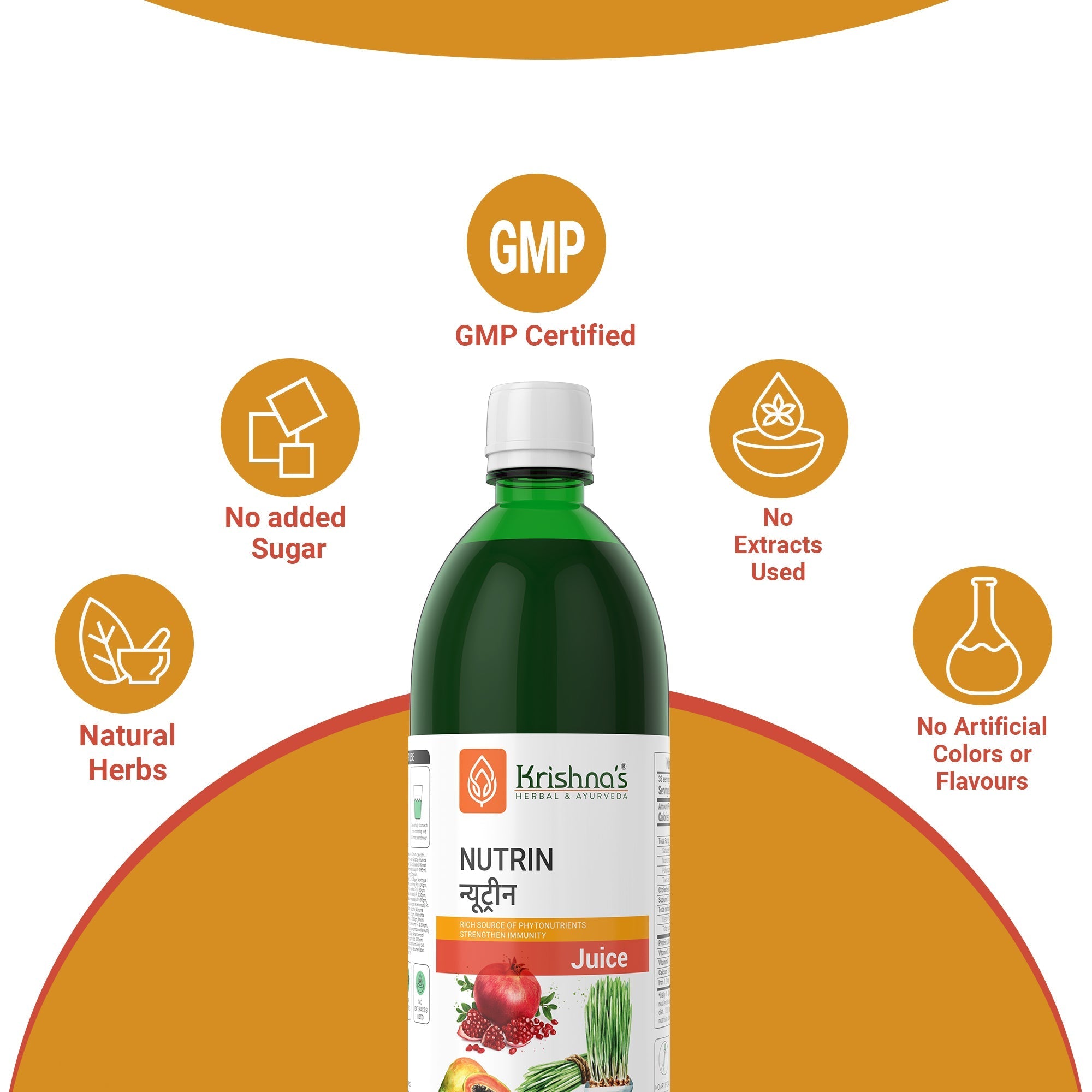 Krishna'S Herbal & Ayurveda Nutrin Juice