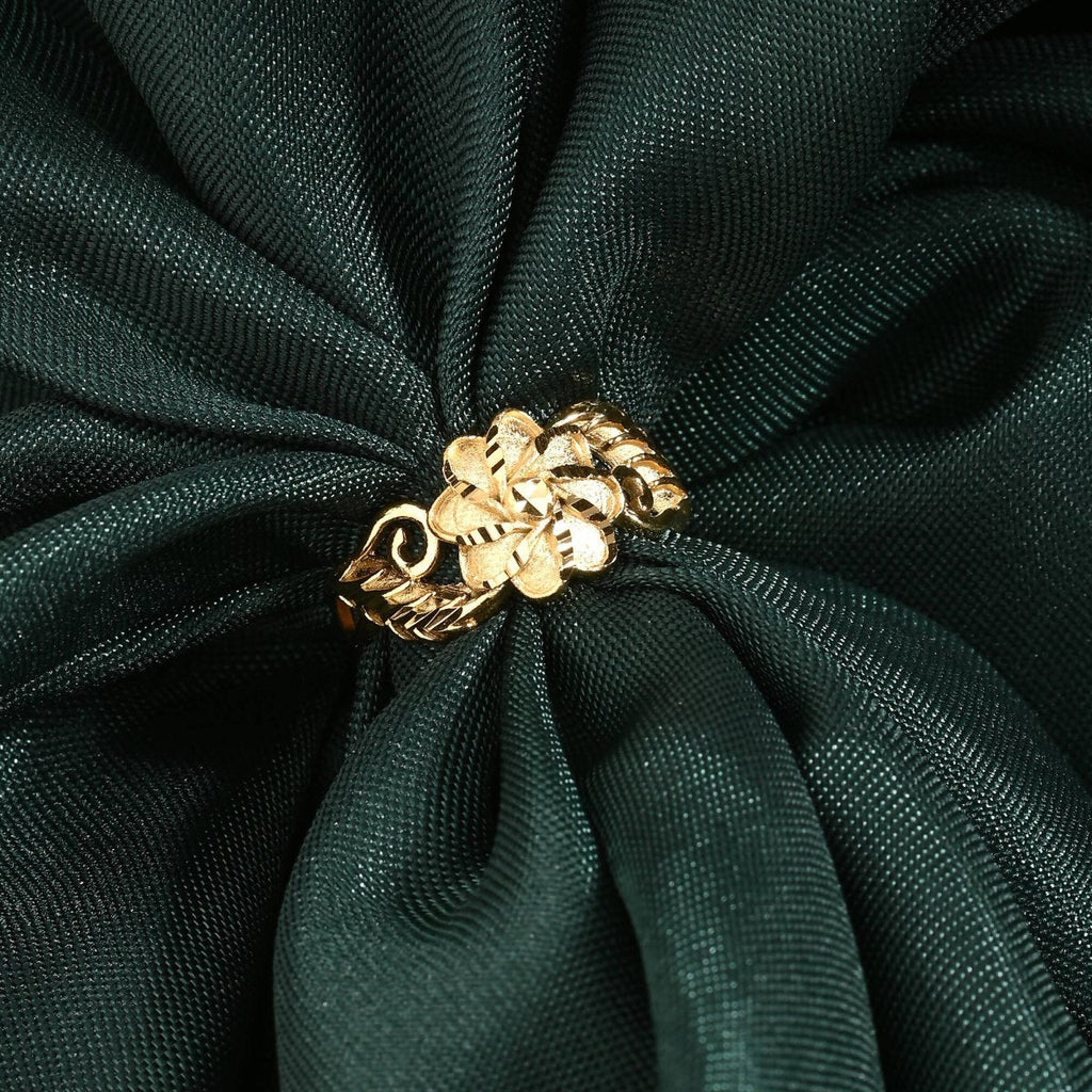 AanyaCentric Gold-plated Mangalsutra & Ring Set - Distacart