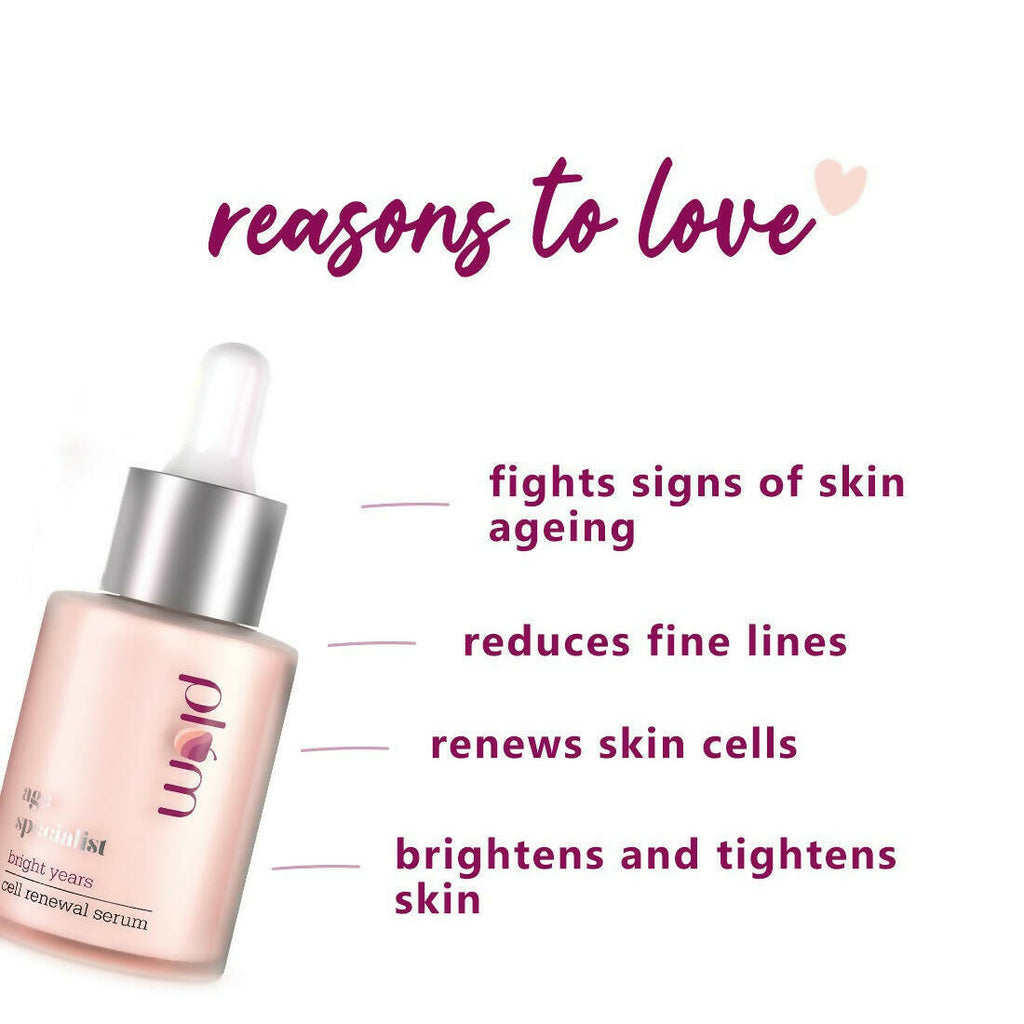 Plum Bright Years Cell Renewal Serum - Distacart